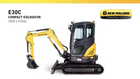 E30C Mini Excavator Specifications