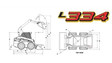 L334 Skid Steer Loader Specifications