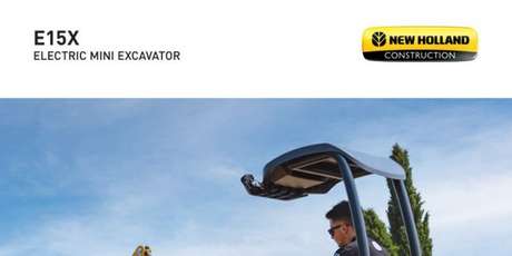 E15X Mini Excavator - Spec Sheet