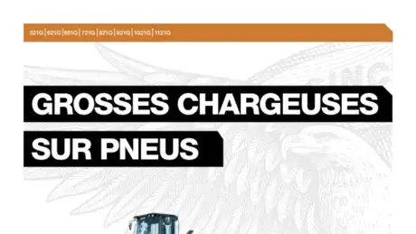 Grosses chargeuses sur pneus CASE - Brochure