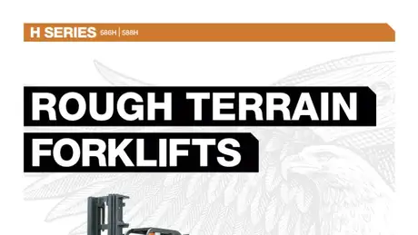 H Series Rough Terrain Forklift Brochure