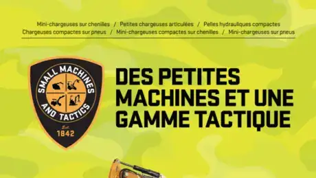 Brochure du petites machines et tactiques
