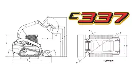 New Holland Construction C337 Compact Track Loader Specifications