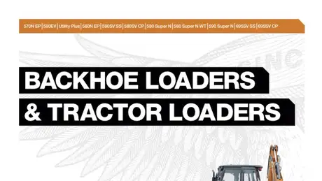 Backhoe & Tractor Loaders Brochure