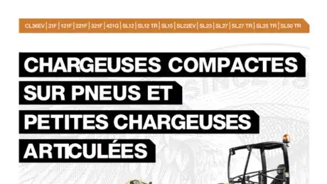Chargeuses Compactes Sur Pneus Et Petites Chargeuses Articulées