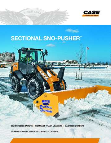 Sectional Sno-Pusher Brochure
