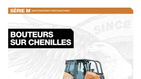 Bouteurs Série M CASE - Brochure