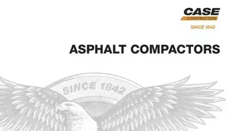 Asphalt Compactors Brochure