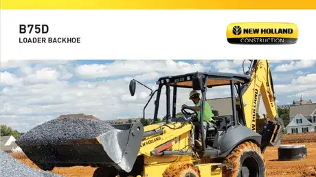 B75D Loader Backhoe Specifications