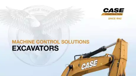 Machine Control Solutions - Excavators Brochure 